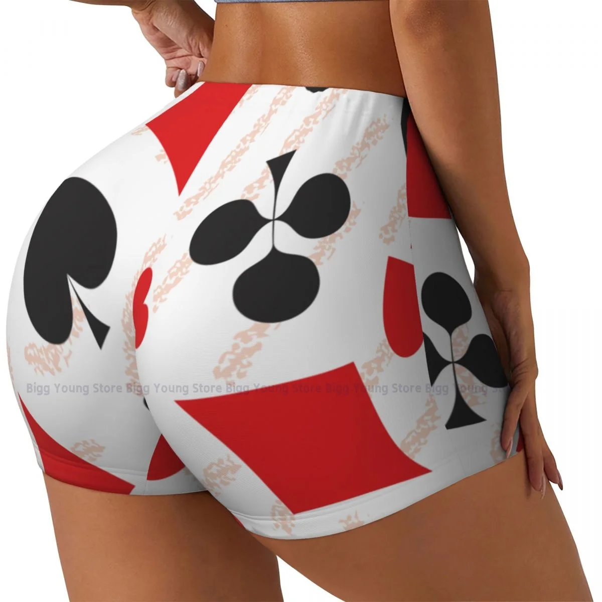 Short de Yoga pour femmes, Style Poker, froissé, butin, confort, Fitness, gymnastique