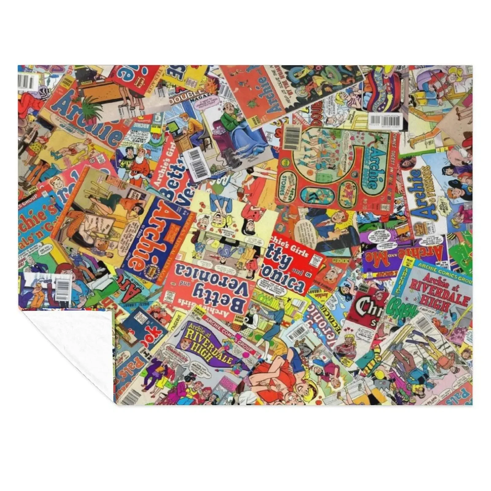

Archie Comics Throw Blanket Bed Fashionable Warm Flannel Fabric Luxury St Blankets
