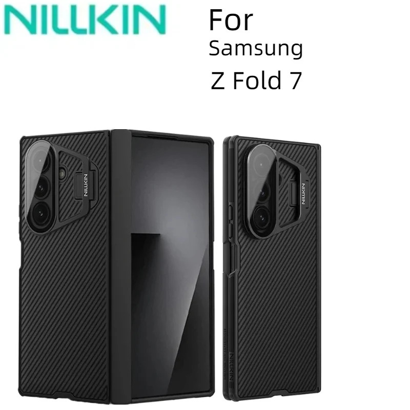 

For Samsung Galaxy Z Fold 7 5G Case NILLKIN CamShield Prop Anti Shockproof With Phone Holder Back Cover For Samsung Z Fold 7