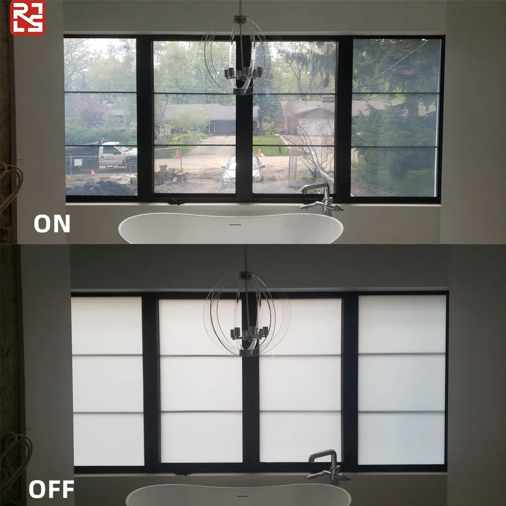 Magic Remote Control  Electronic Smart Film  for Patio Doors/Office Partitions/Storefront Displays Customizable size