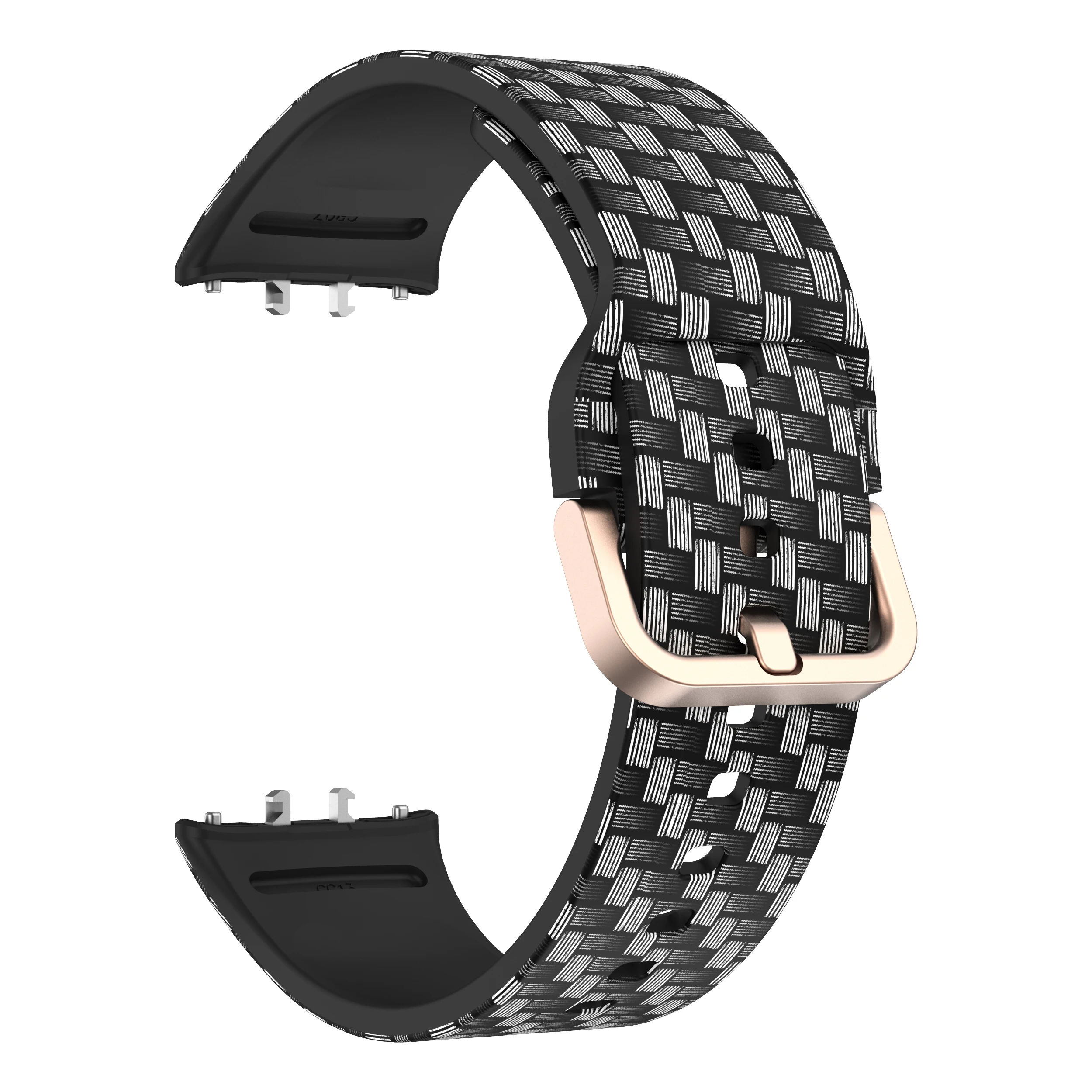 Printed Pattern Band for Samsung Galaxy Fit 3 Strap Rubber Bracelet Correa Floral Silicone SportBand Samsung Galaxy Fit3 Band