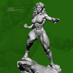 50mm 75mm Resin model kits figure beauty colorless and self-assemble TD-3971