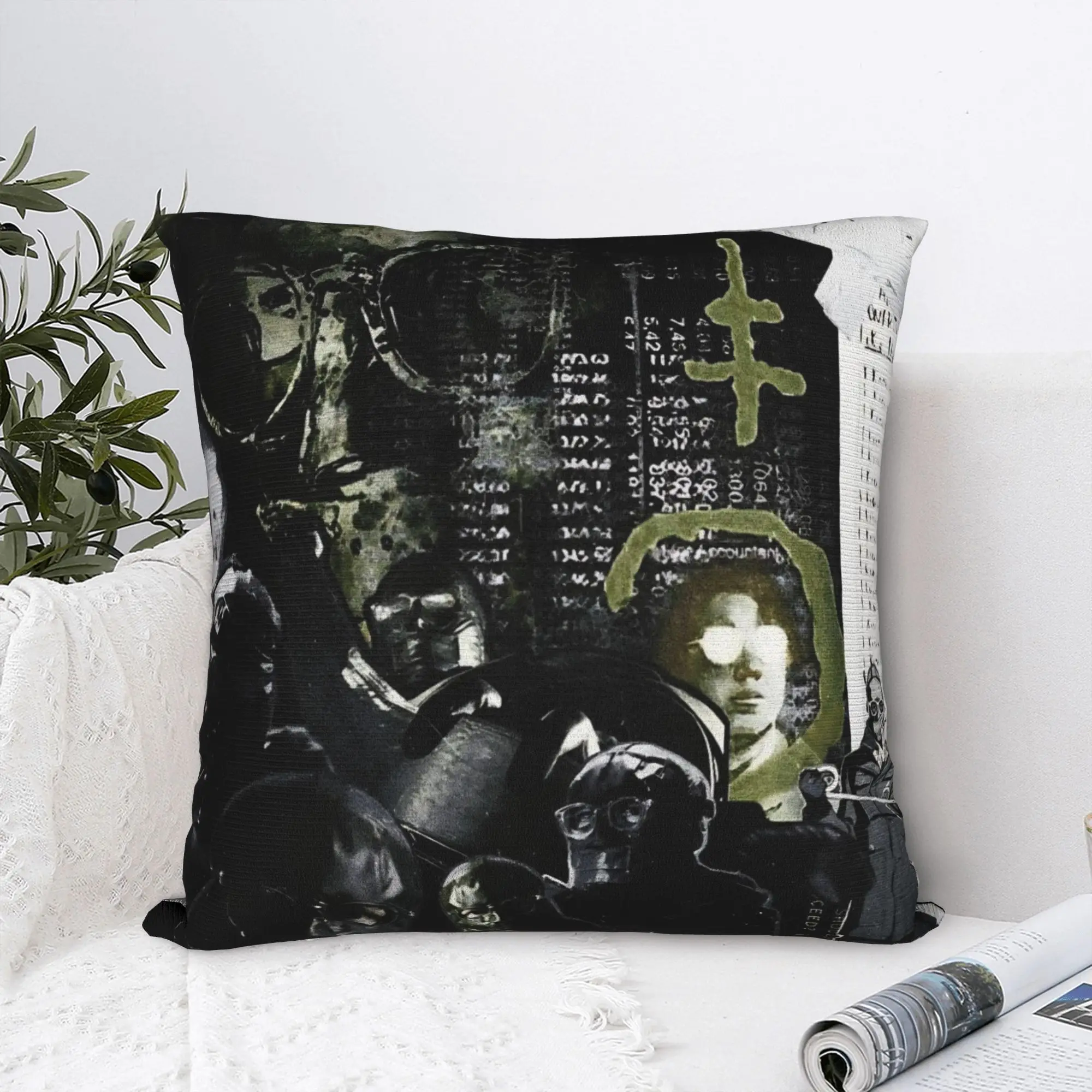 Paul Dano Riddler Square Pillowcases Polyester Bed Car Bat Man Cushion Case Creative Decorative Pillow Cover 40*40