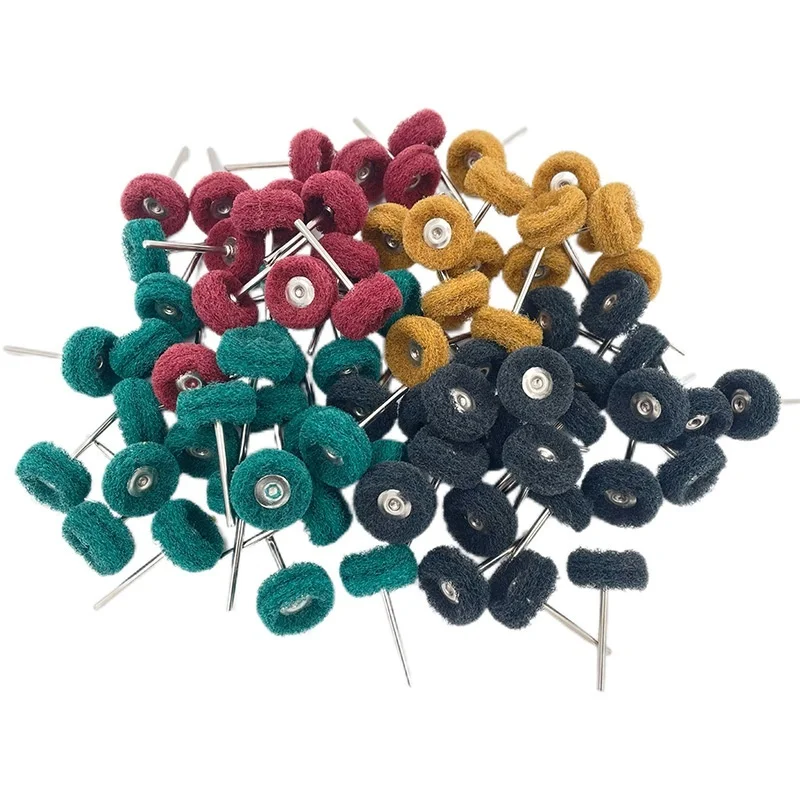 10pcs Drill Abrasive Brush Set Nylon Wheel for Dremel Rotary Tools Rust Remover Polishing Hand Tool Accessories