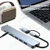 8 In 2 USB HUB With Splitter Card Reader, USB C Port, USB 3.0 / 2.0, SD/TF Splitter Card Reader, Docking Station 3 8 In 2 USB HUB With Splitter Card Reader, USB C Port, USB 3.0 / 2.0, SD/TF Splitter Card Reader, Docking Station 3