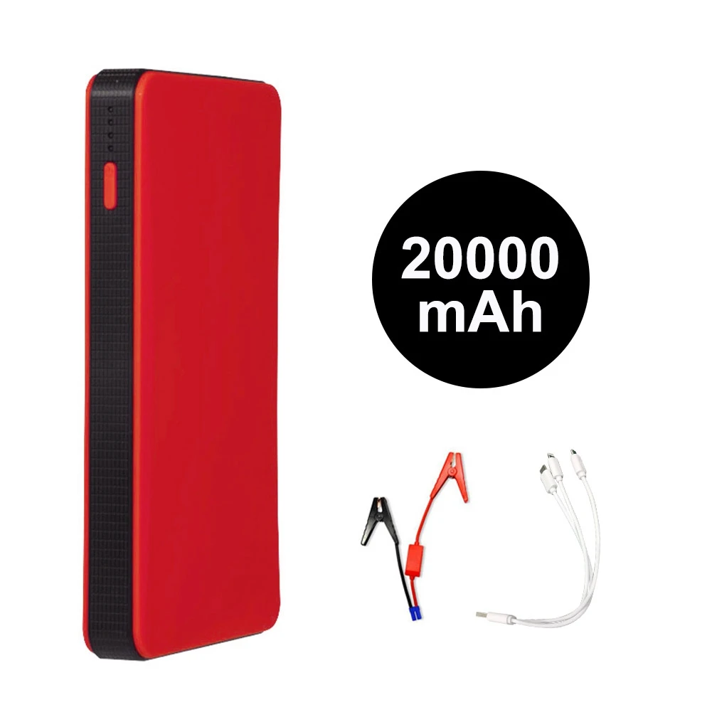 Arrancador de batería de coche de 20000MAh, 12V, 400A, Banco de energía, dispositivo de arranque de refuerzo de emergencia automático con