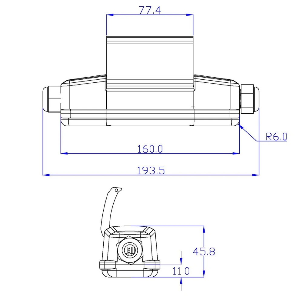 Residual Current Protection In-line Switch Leakage Protector 30mA IP55 Waterproof for Outdoor Appliance Garden Electrical Tools