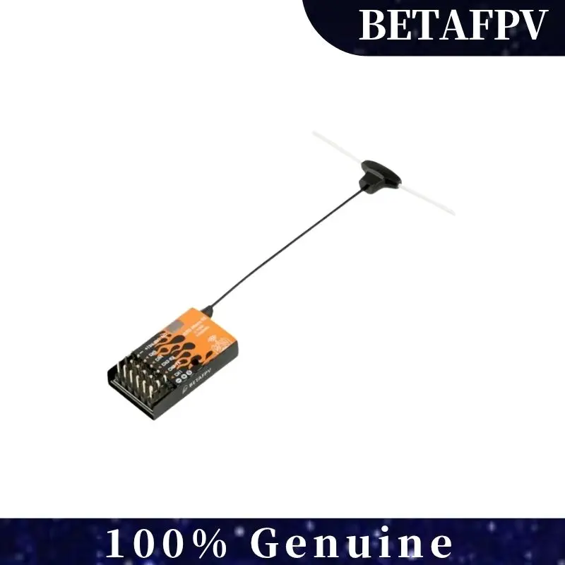 BETAFPV ELRS Micro récepteur 2.4G 5CH PWM/CRSF 5V-9V sortie pour hélicoptère à voilure fixe longue portée bricolage