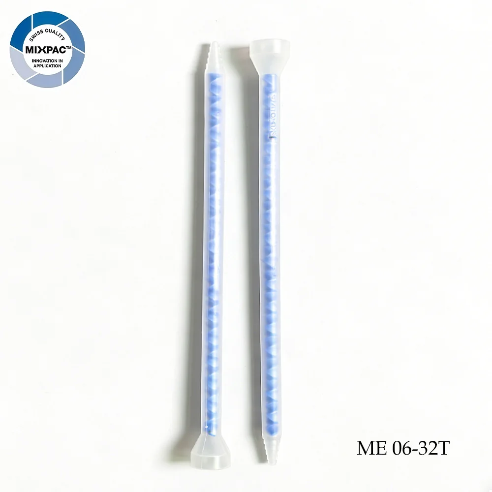 

SULZER MIXPAC ME 06-32T Statomix Machine Mixers Glue Static Mixer Mix Nozzle Disposable For Meter Mix Dispense