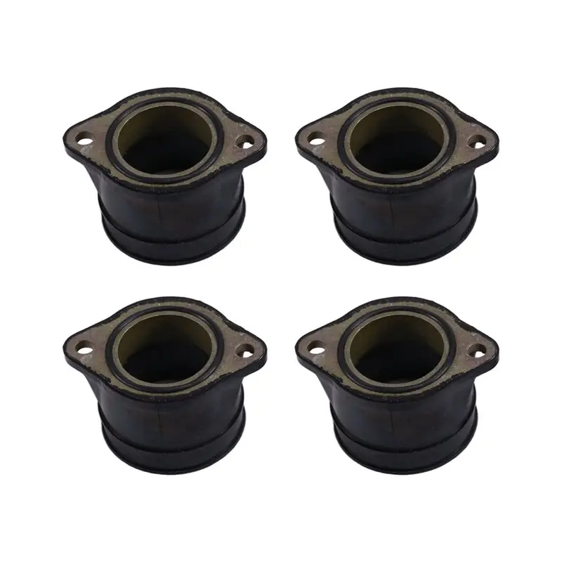 N26R-Carb Intake Manifold Boots Joint For Kawasaki ZR1100 Zephyr ZR1100 ZR1100A 92-06 4-Pack Carburetor 16065-1253, 92055-1295