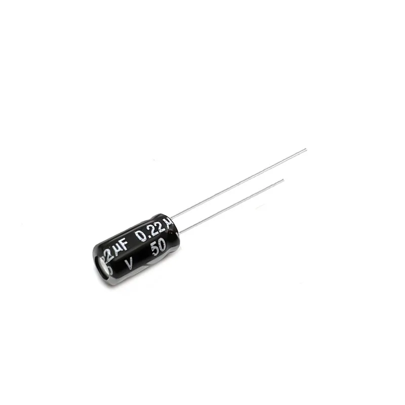 

335pcs 50V 0.22uF Electrolytic Capacitor 105C High Temp Radial Long Life 4x7mm for Power Supply Electronics