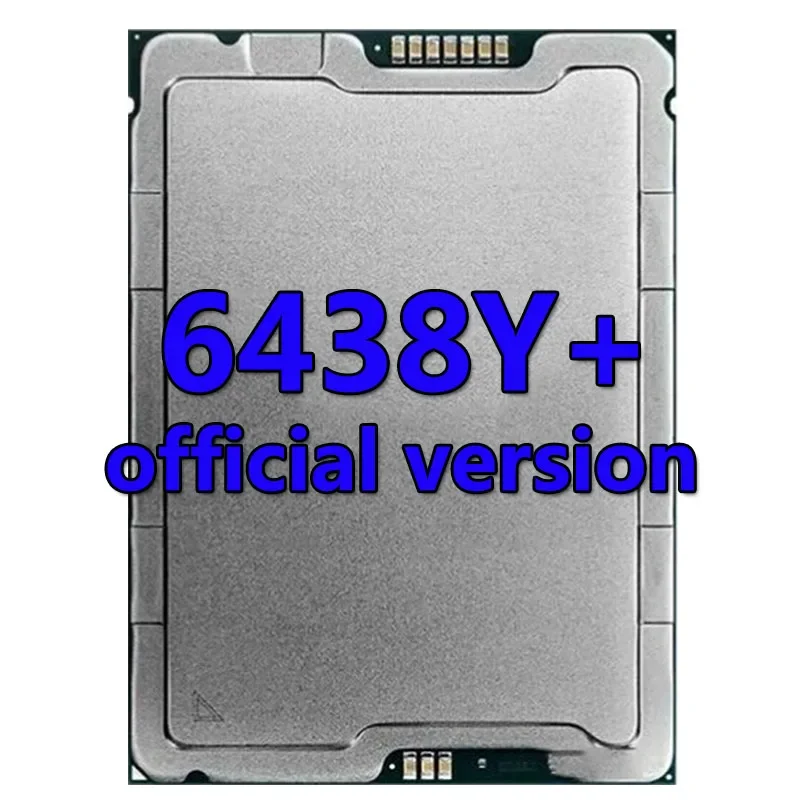 Процессор Xeon 6438Y +, 32 ядра/64 потока, 2,0 Вт, 60 Мб, 205 ГГц