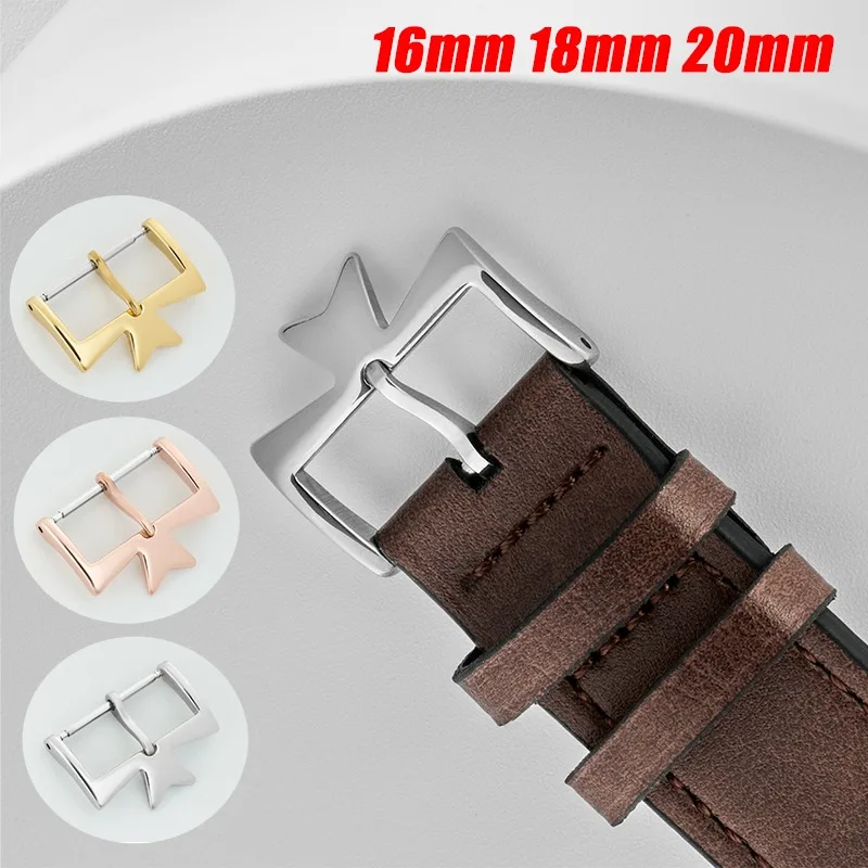 16/18/20mm Stainless Steel Watch Buckle For Vacheron Constantin Tang Tongue Pin Watch Buckles in Strap Watch Replace Accessories