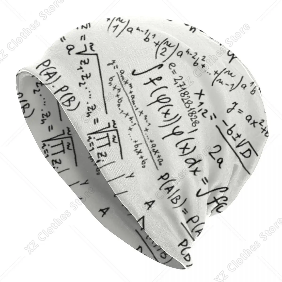 Custom Math Formulas Bonnet Hat Knitted Hat Men Women Cool Unisex Mathematics Physics Winter Warm Beanies Cap