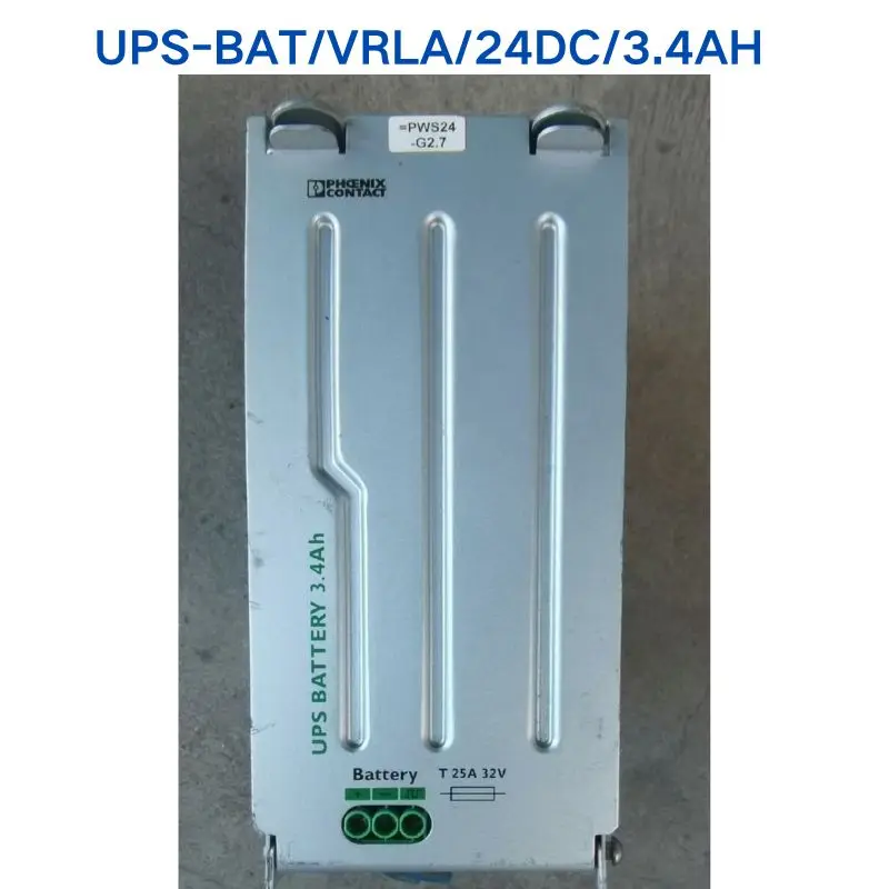 

Second-hand test OK PHOENIX Power Supply UPS-BAT/VRLA/24DC/3.4AH 2320306