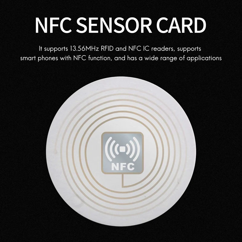 Индукционная карта 10 шт. NFC для монет TAG Key 13,56 МГц 215, универсальная этикетка RFID, сверхлегкие метки, этикетки для телефона