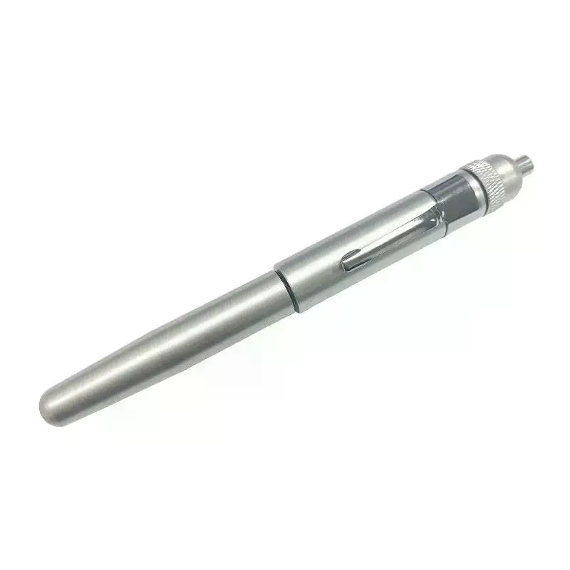 Precision Aluminum Oiler Pen, Portable Lubricating Oil Applicator with Pocket Clip for Machine Maintenance