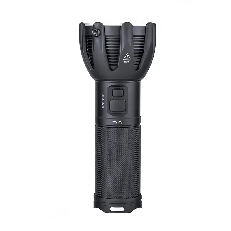 Nextorch Saint Torch 30C High Power Flashlight / SearchLight, 3 LED Sources, 15000 Lumens, 3 4800mAh Fast Rechargeable Battery