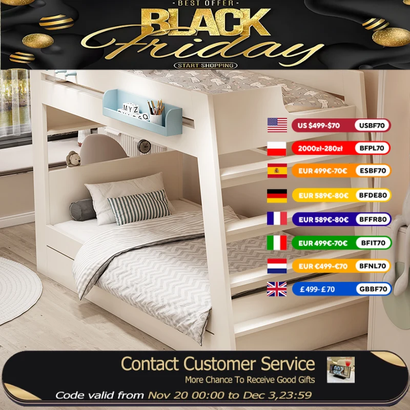 

Wooden Sleeping Boys Kids Beds Decoration Frame Modern Style Toddler Children Beds Princess Bedroom Litera Infantil Furniture