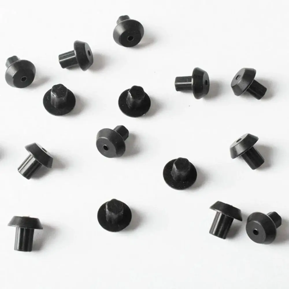 WB02T10461 Gas Range Rubber Feet Replacement Parts Black Burner Grate Foot Kitchen Accessories Compatible Gas Stove Burner Foot