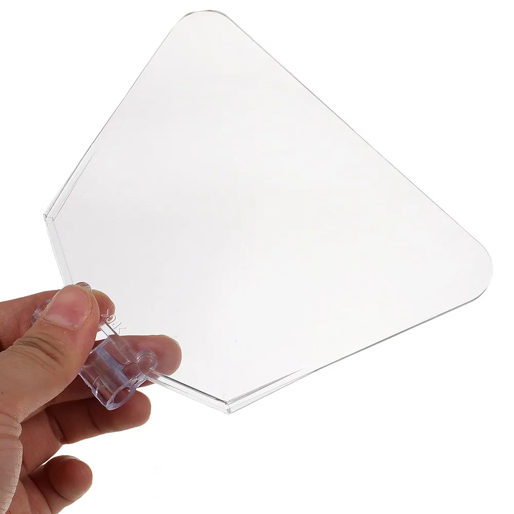 4Pcs Grinder Eye Shield Plastic Bench Grinder Guard Device Replacement Cover Protective Shield for Bench Tool Accessories