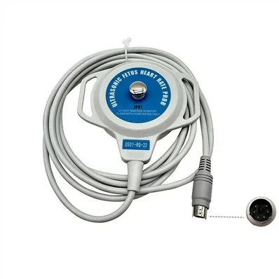 BT-300 Ultrasound  US TOCO Transducer Probe 6Pin Bistos Ultrasonic Fetal Heart Pressure  Probes