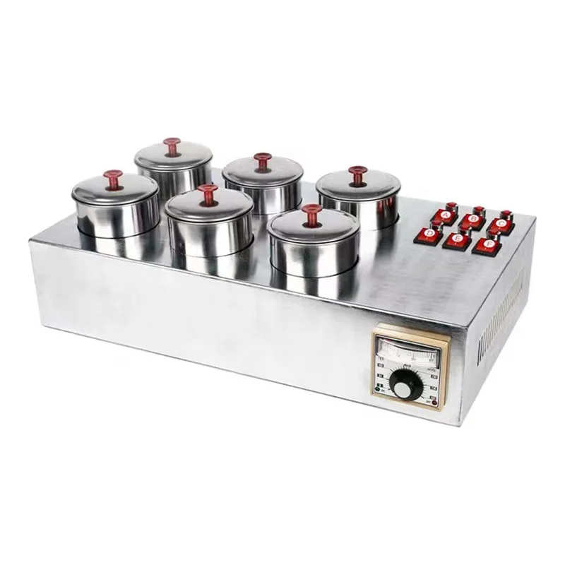 

Optical Lens Dyeing Machine Tint Bath 6 Pots Sun Lenses Tinting Bath Device