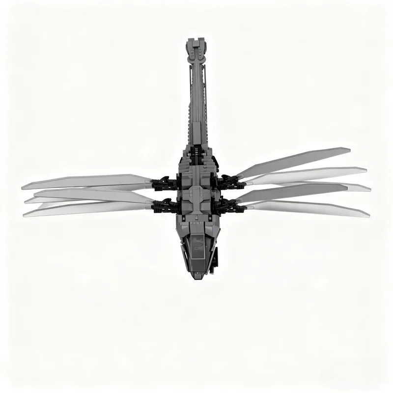 1774 pçs moc dune ataides real ornitopter atualizar ícones modelo blocos de construção arquitetura presentes natal brinquedo idéia educação