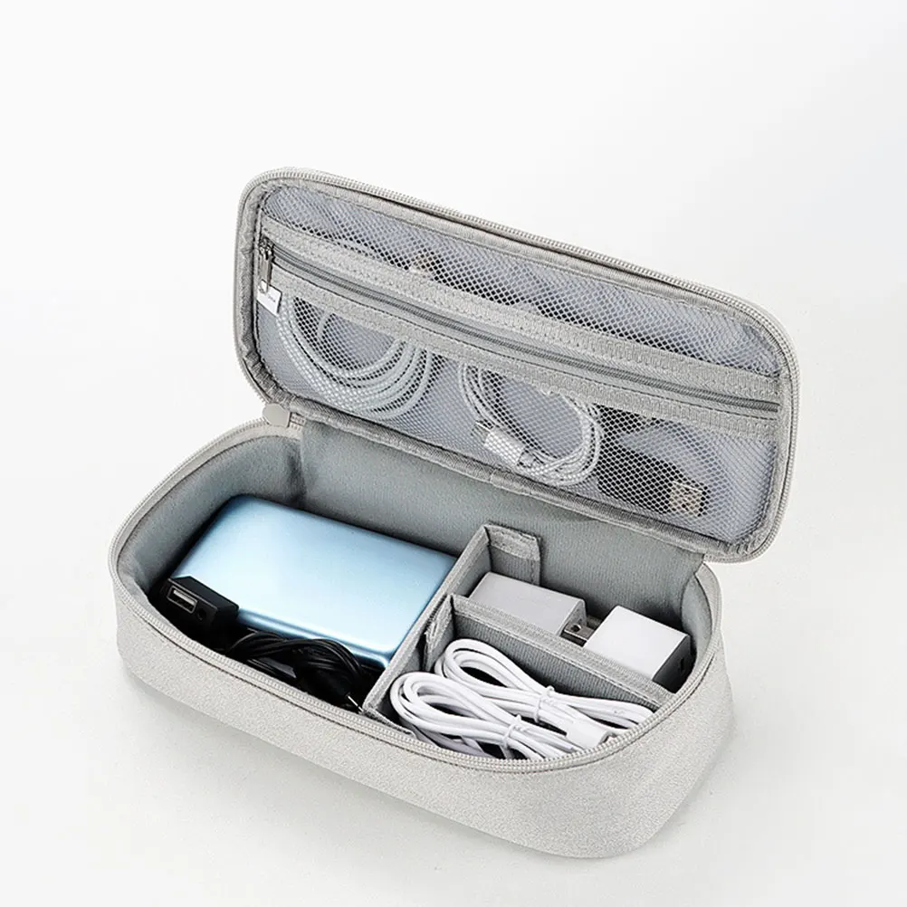 

Digital Accessories Organizer Bag Cable Storage Pouch Portable Travel Gadget Case Electronic Bags Cord Household Storage Tools