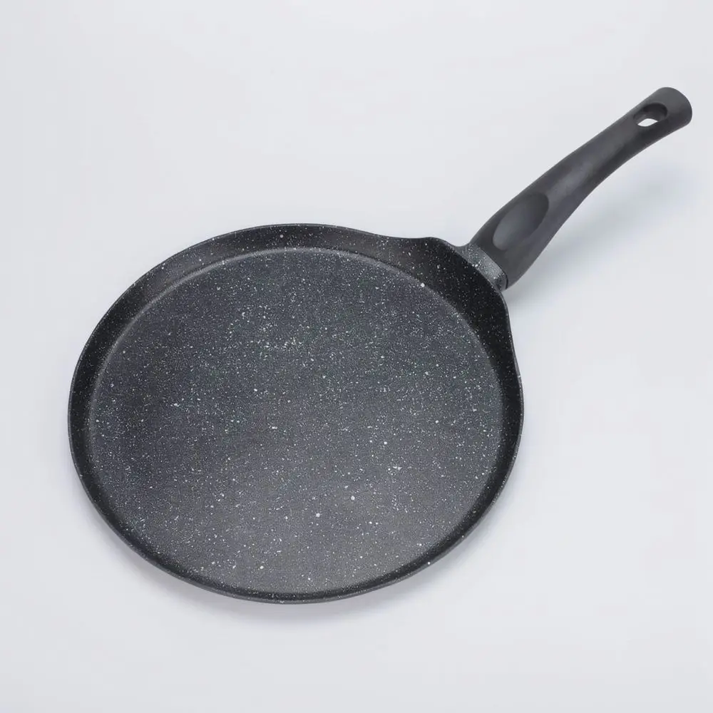 Kitchen Cooking Skillet Aluminum Nonstick Frying Pan Flat Griddle For Steak Egg Pancake Home Cookware Universal Induction