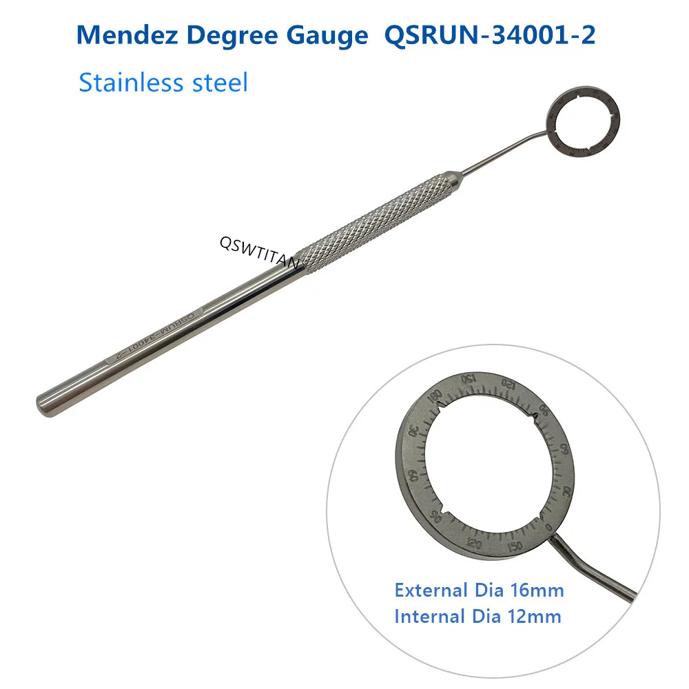 Mendez Degree Gauge Rings Mark Corneal Marker Ophthalmic Eye surgical instruments