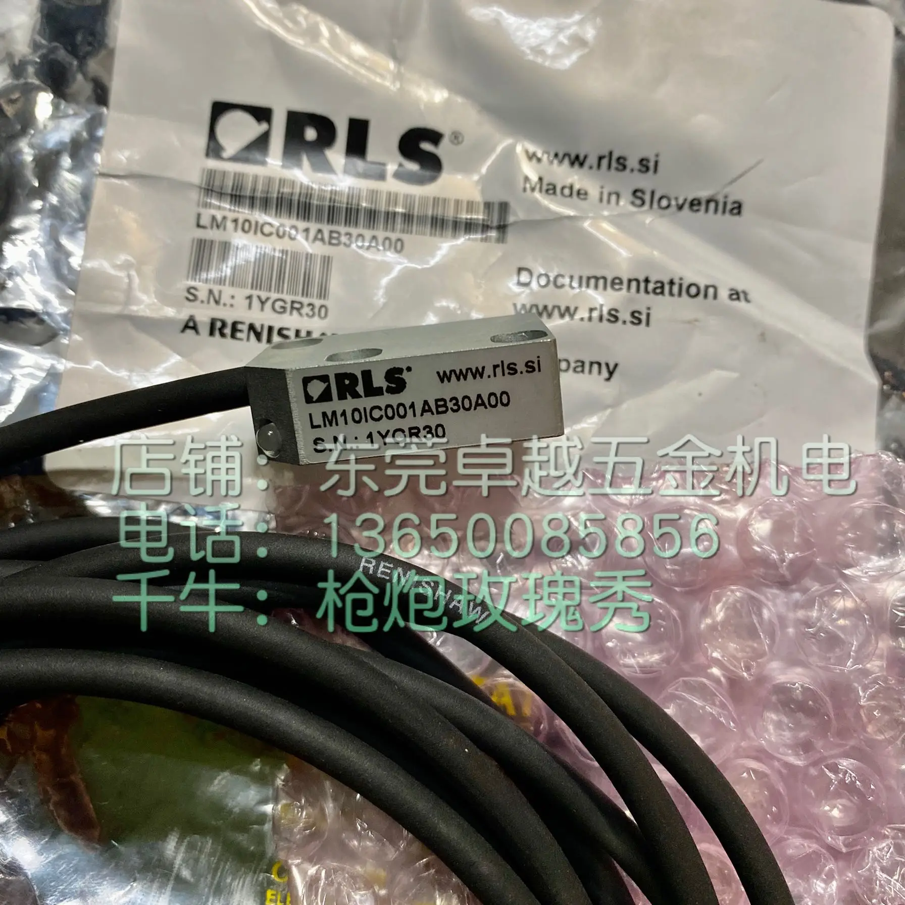 LM10IC001AB30A00 New RLS Grating Encoder Renishaw RENISHAW Grating Ruler Reading Head