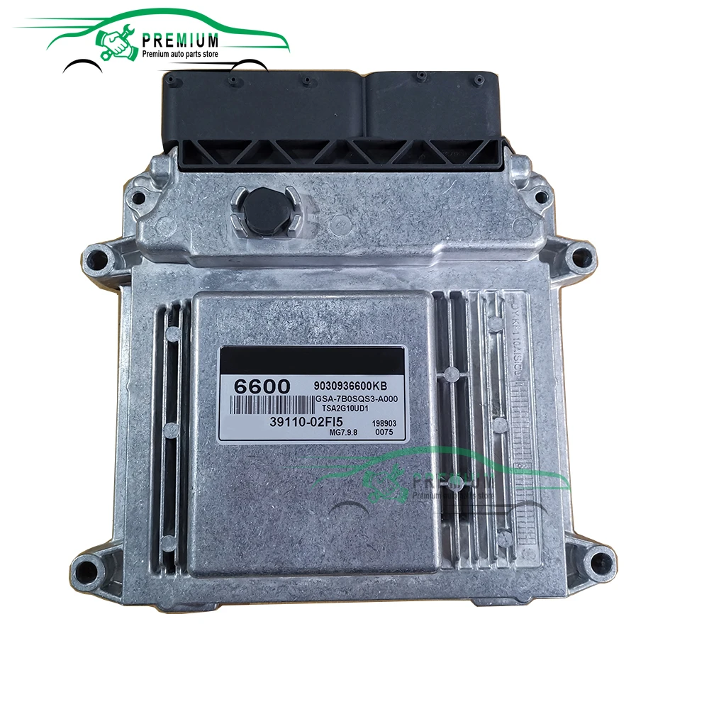 

6600 ECU 39110-02FI5 ECM Car Engine Computer Board Electronic Control Unit Fits For Kia PICANTO 2007-2011 MG7.9.8