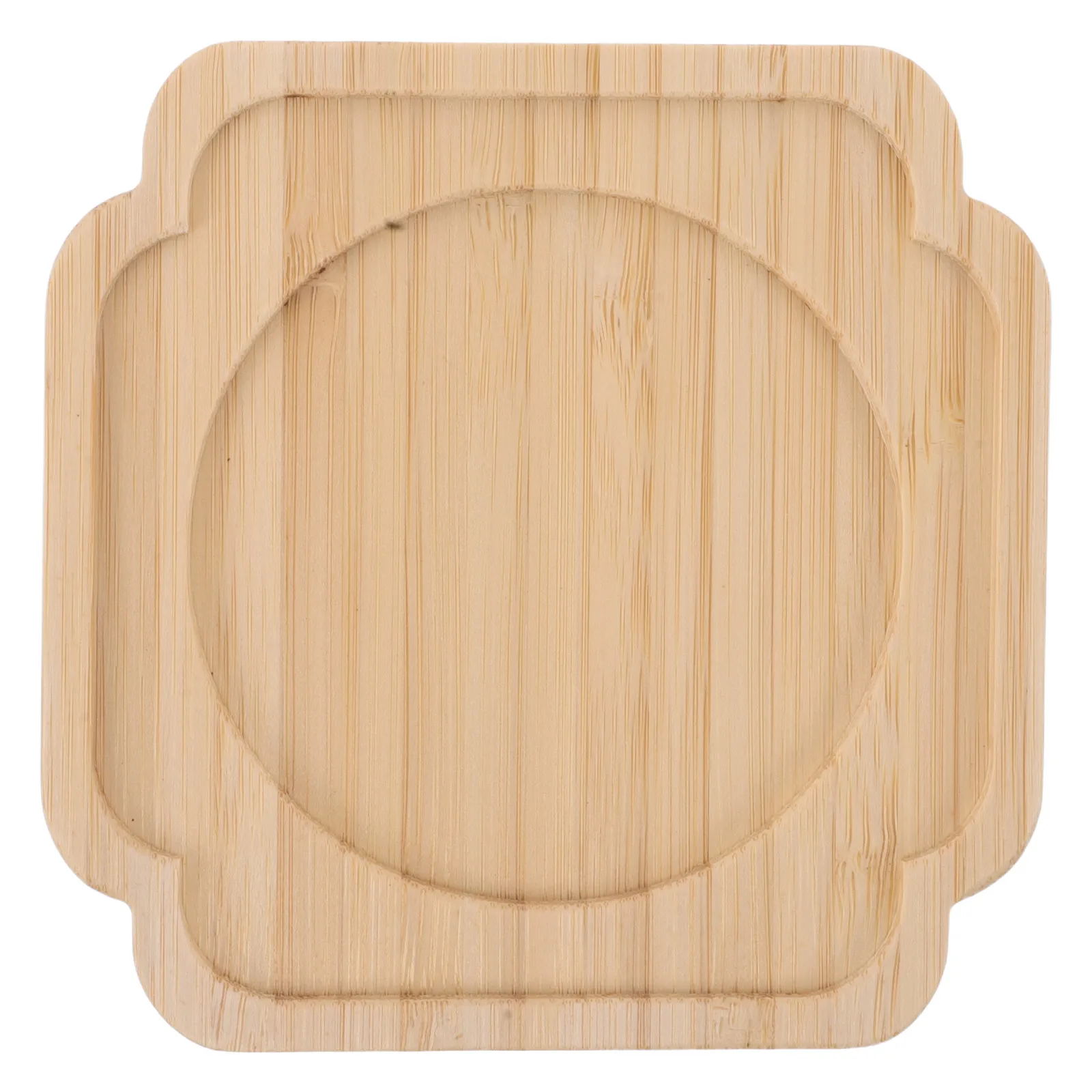 

Bamboo Tea Coaster Heat Resistant Pot Insulation Pad For Hot Dishes Stylish Gongfu Tea Tray Table Protector Wood Serving Platter