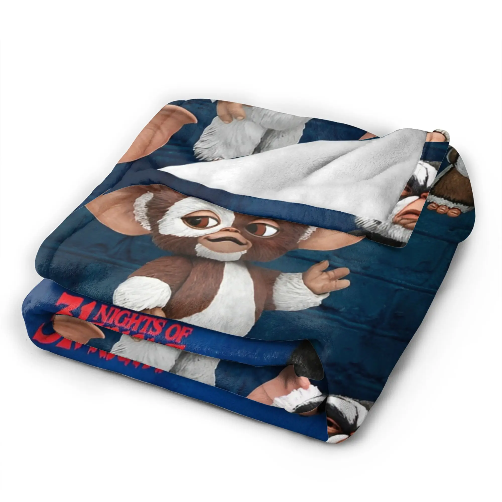 Gizmo Mogwai الوحش Gremlins بطانية أفخم رمي بطانية لغرفة المعيشة ديكور الفانيلا المفرش غطاء السرير #5