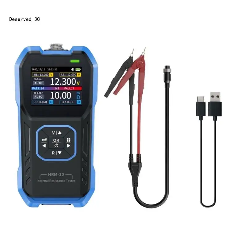 Professional Internal Resistance Tester 18650Batteries Impedance Voltages Tester