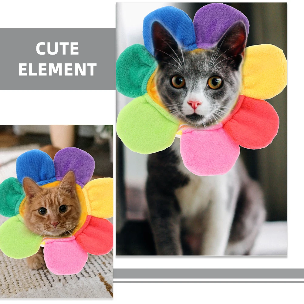 

Adorable Pet Cat Hat Strawberry Pink Costume Halloween Headwear Sunflower Headdress Wear resistant Dog Cap Pet Supply