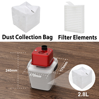 2PCS Filter Elements Dust Collection Bag For Twotrees TTC450 CNC Milling MachineM1 Vacuum Cleaner Spindle