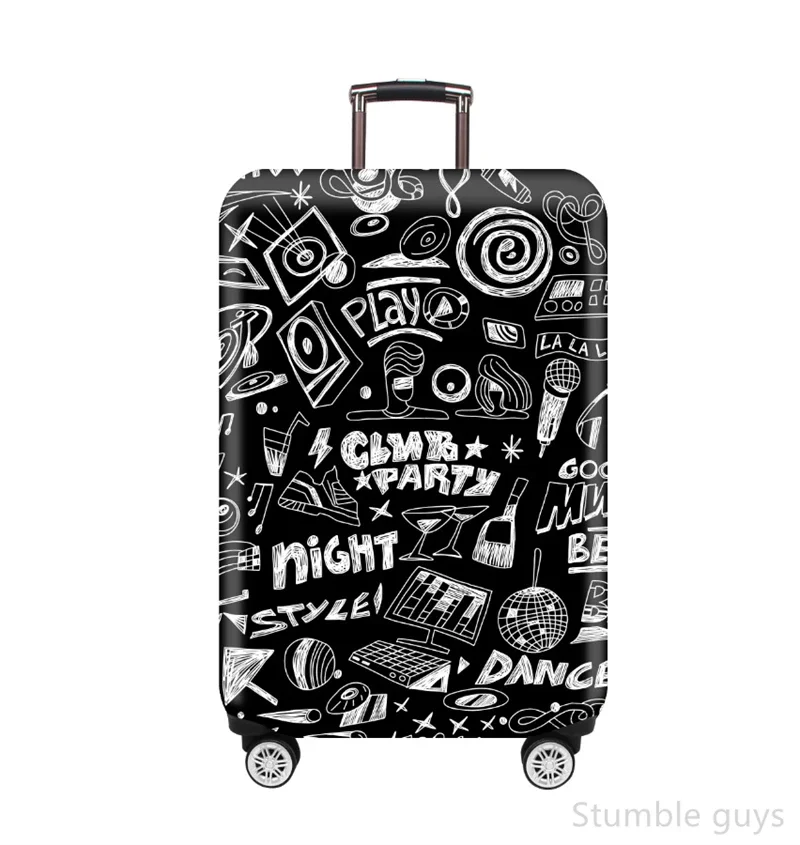 

Elastic Luggage Sleeve Protector Washable Anti-Scratch Dustproof Suitcase Cover Durable For Air & Road Travel 18-32 Inch