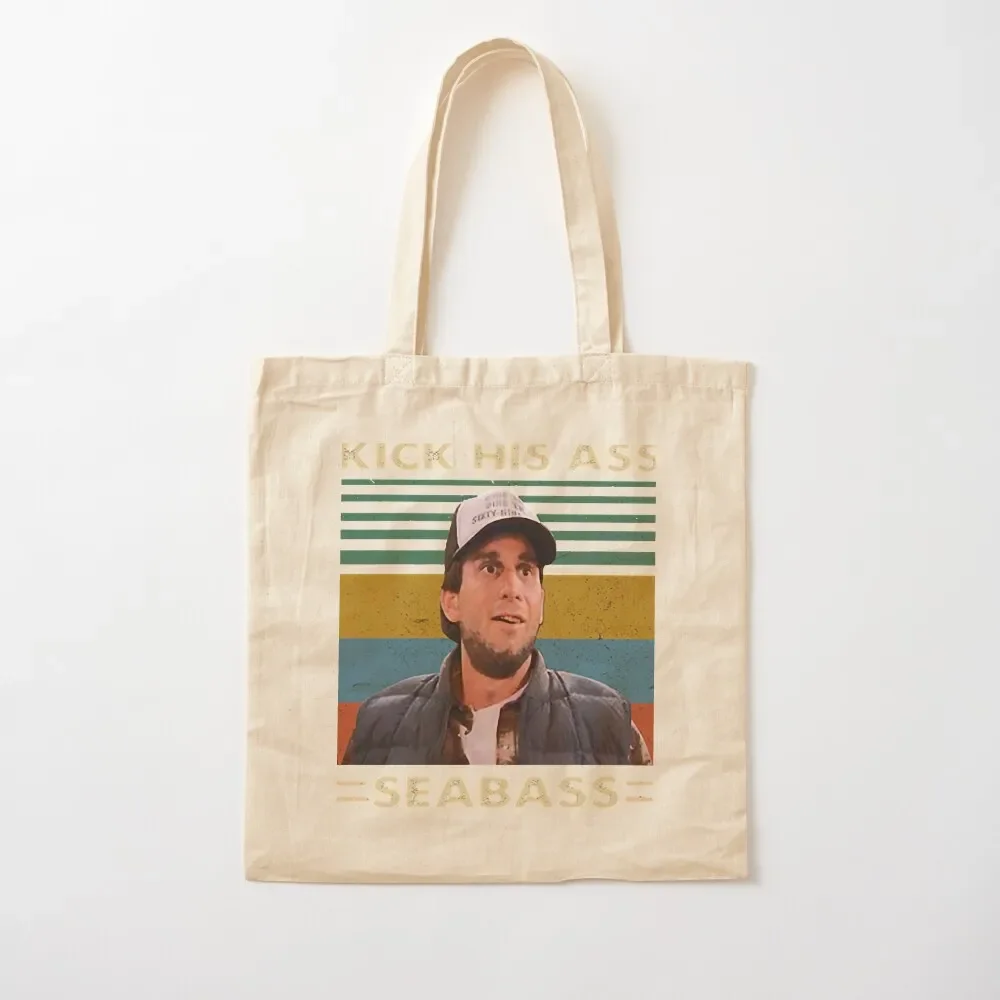 Винтажная большая сумка Dumb and Dumber Kick Your Ass, персонализированная сумка-тоут для женщин Винтажная большая сумка Dumb and Dumber Kick Your Ass, персонализированная сумка-тоут для женщин