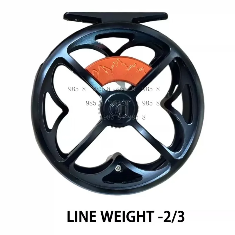 Durable Full Metal Fly Fishing Reel With Heat Resistant Design, Lightweight Freshwater Stream Angling Accessory