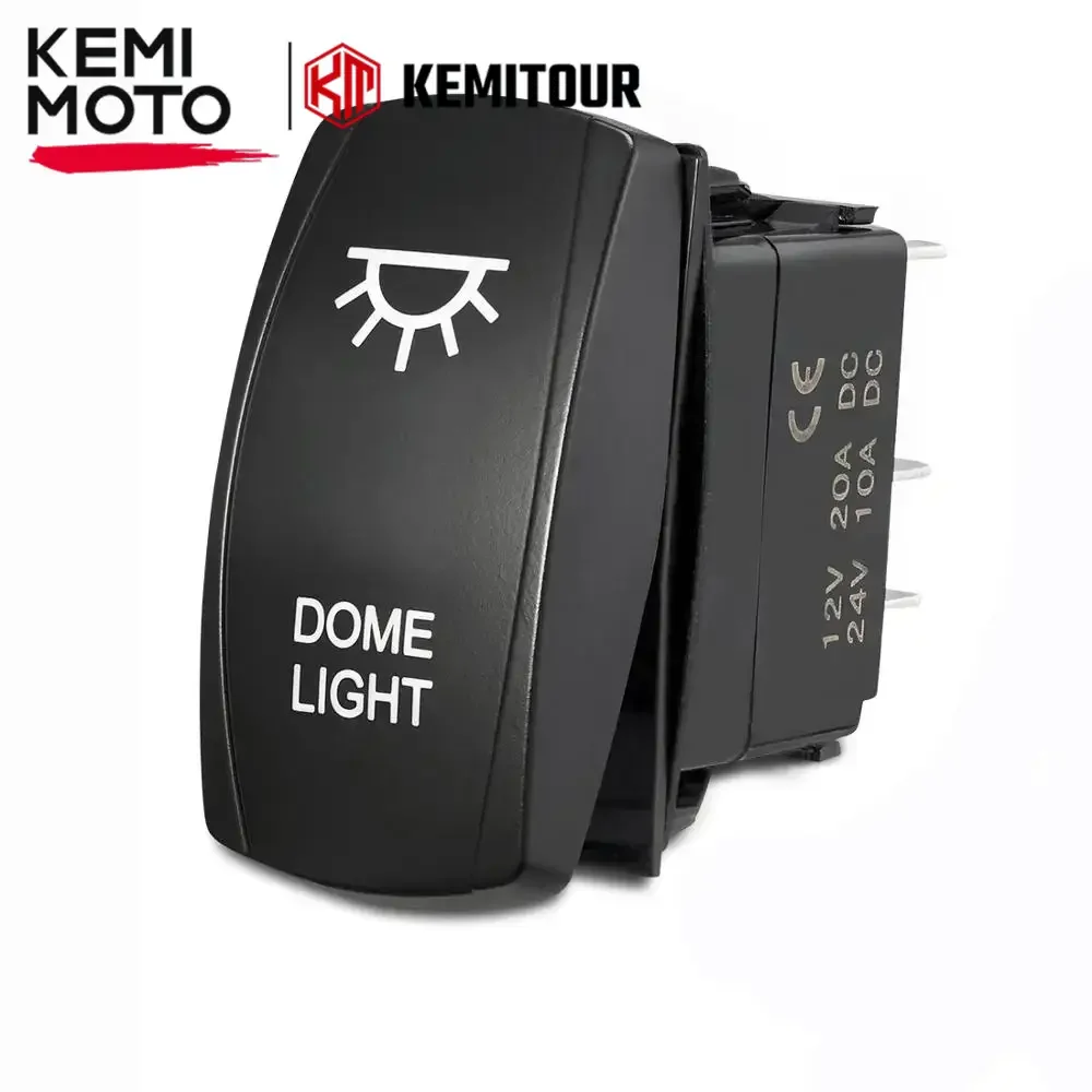 

KEMiMOTO Rocker Switch Illuminated LED WINCH Rear Front lights Led light Bar Horn UTV For Yamaha for Can Am Maverick Commander