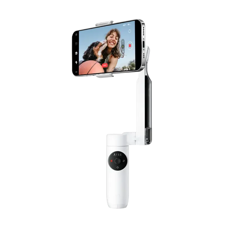 Insta360 Flow 3-Axis Stabilization for Smooth Smartphone Footage Remote Wireless Fold