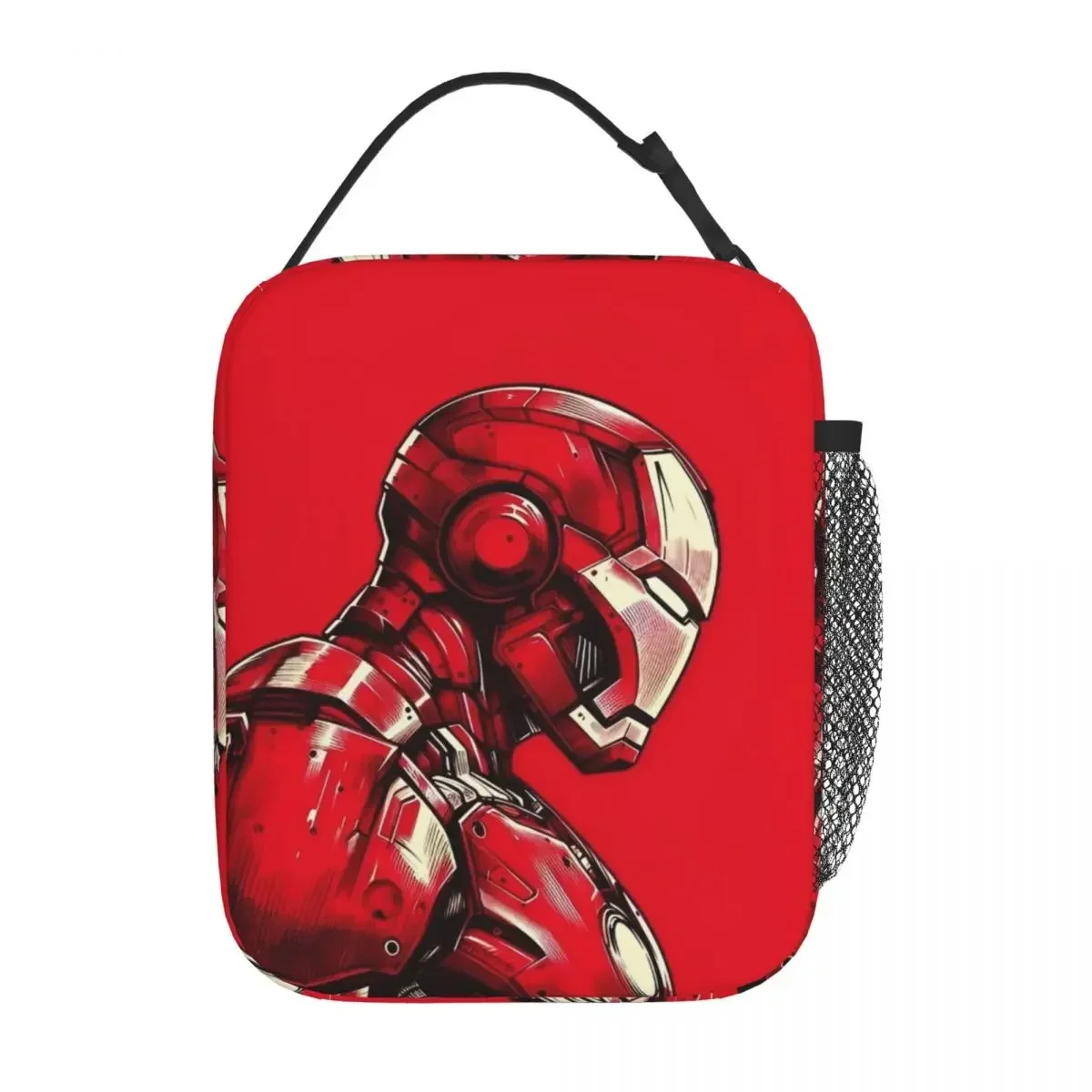 Iron Man Heroes Return Insulated Lunch bags Cooler Bag ReusableLunch Container Leakproof Tote Lunch Box Food Handbags Outdoor