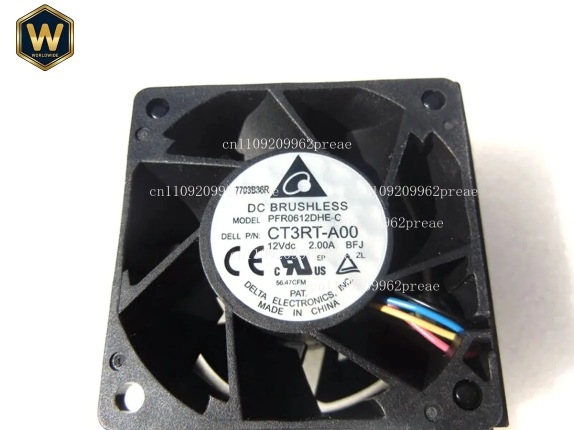 

SX For Dell Cooling Fan N5T36 0N5T36 Compatible with PowerEdge R740 R740xd Server