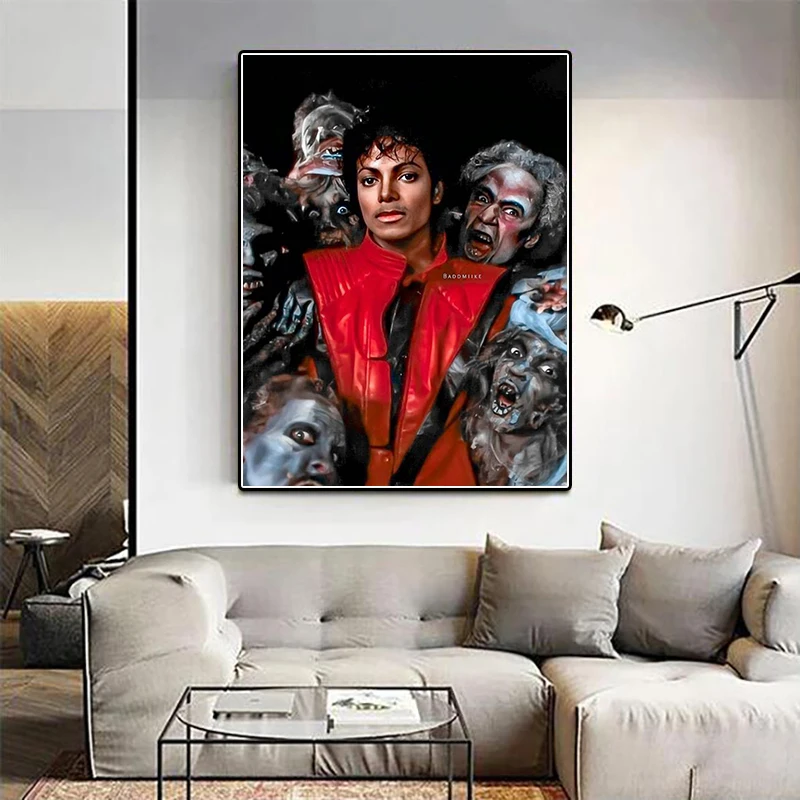 5D DIY American Famous Singer Round Diamond Painting Kit Michael Jackson Cross Embroidery Handmade Mosaic Art Gift