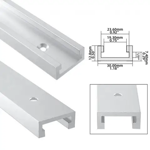 8 best sales t-spår i aluminium - №5