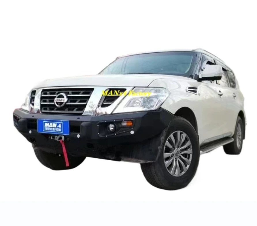 

High Quality Y62 Bull Bar Steel Front Bumper for Patrol Y62 10-19 Armada 16-21