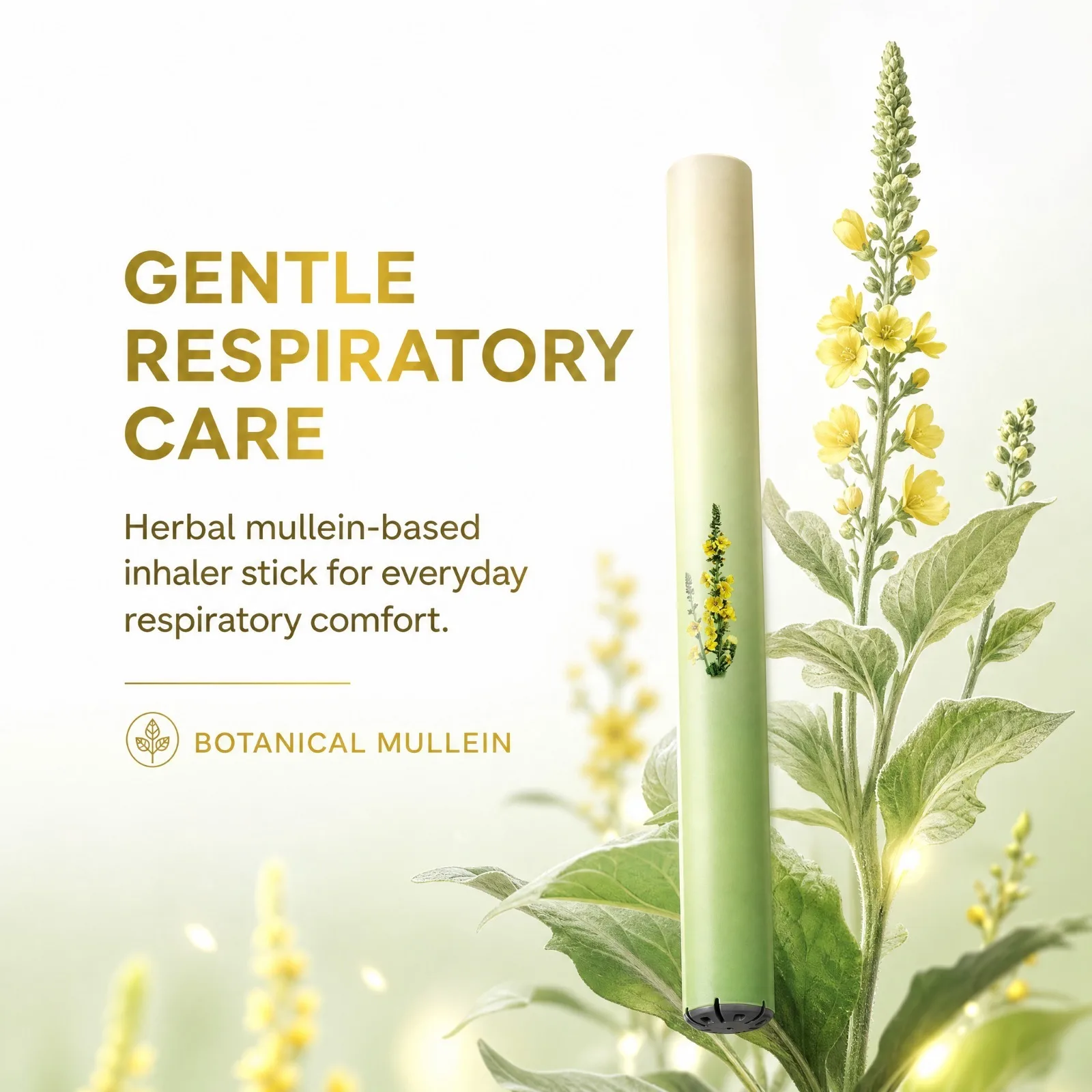 Botanical Breathing Clearing Stick Aromatherapy Inhaler Menthol for Respiratory Wellness Fresh Breath Portable Daily Care