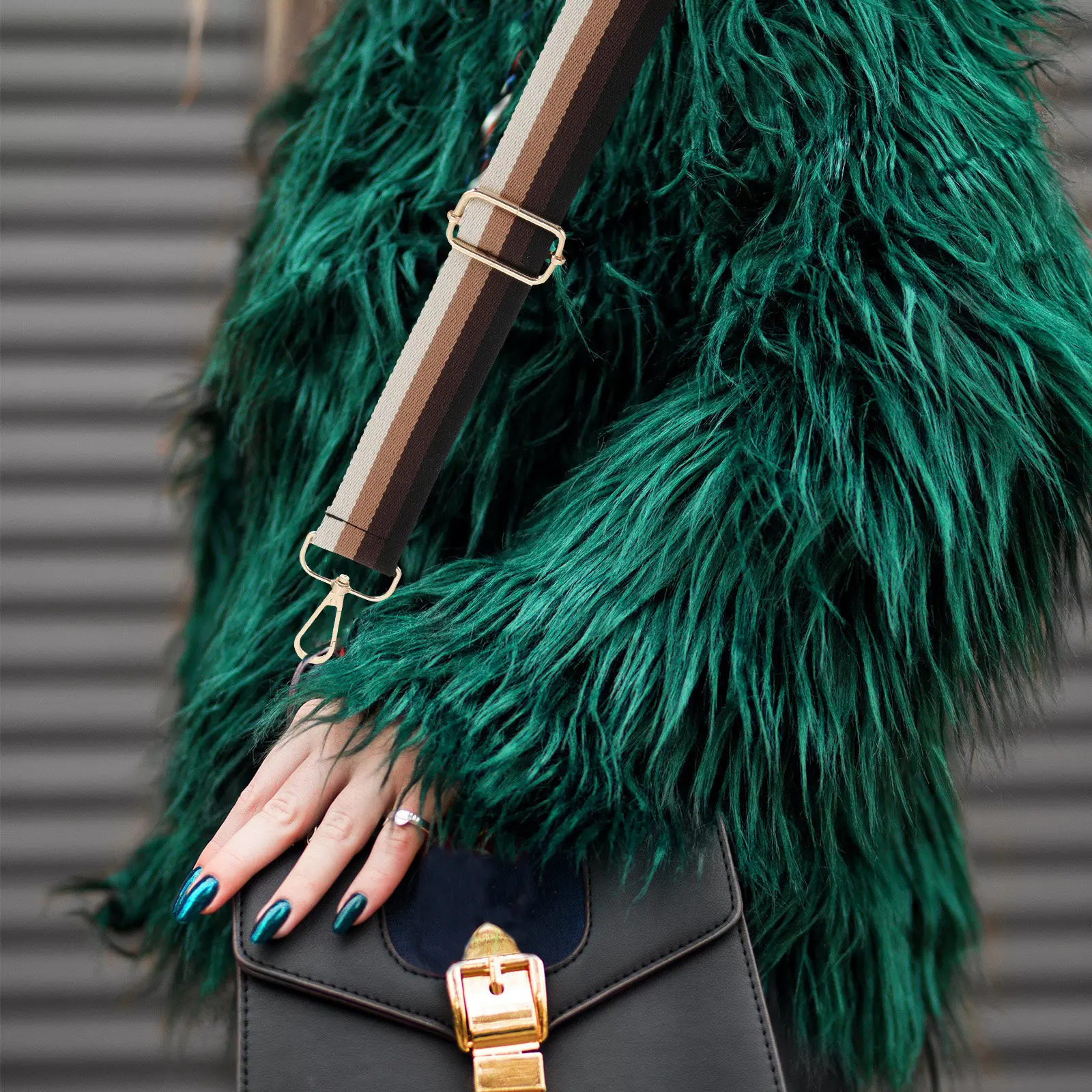 

1 шт. Разноцветный универсальный сменный ремень для сумок через плечо, модный ремень для сумок-кроссбоди и сумок DIY